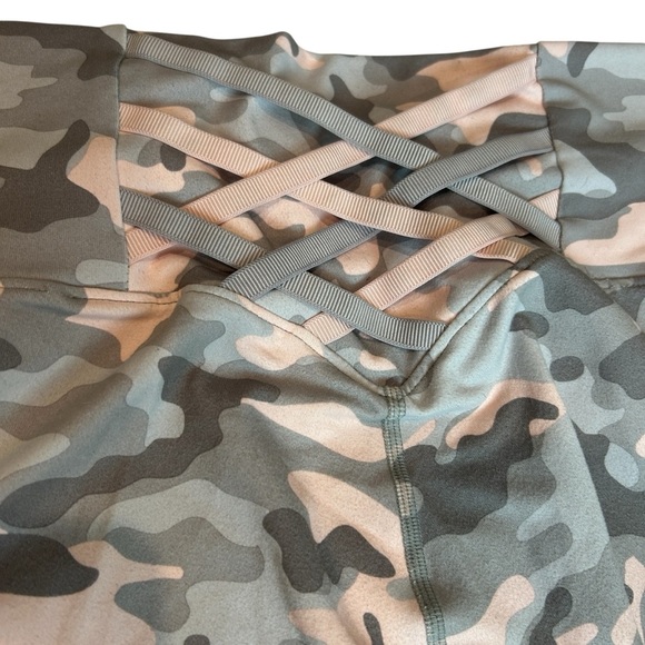 Fabletics PowerHold Leggings Camouflage Two Pairs Bundle Compression Small Pant - Picture 6 of 16